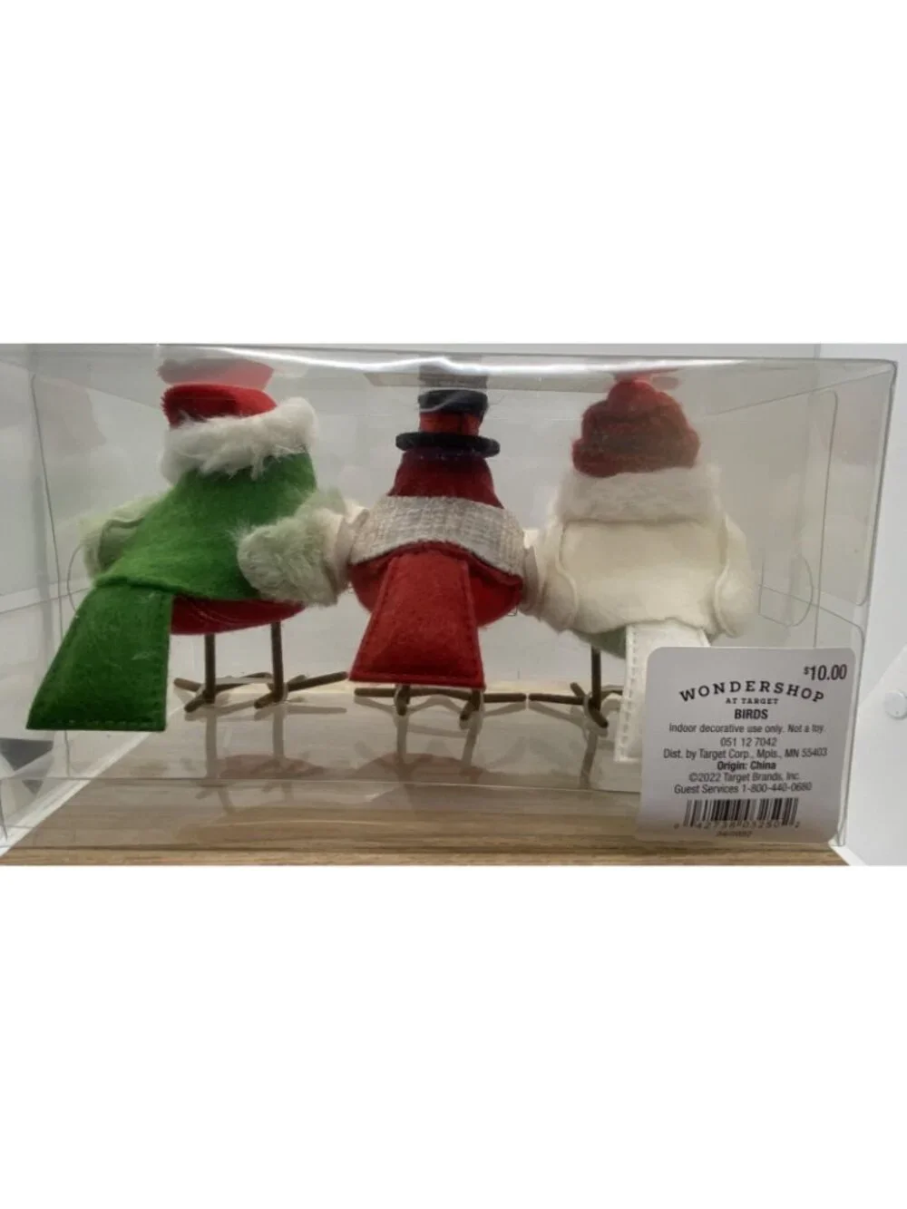 3 Set 2022 Target Christmas Wondershop Featherly Friends MINI 3